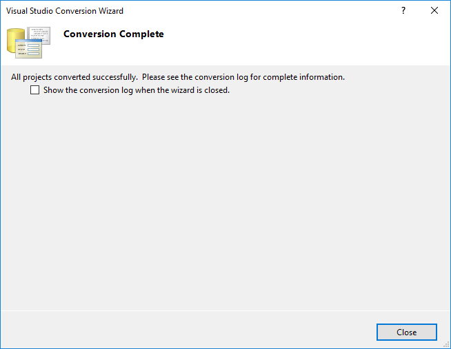 Posledn krok konverze